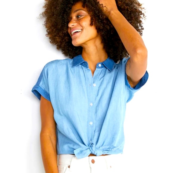 Marine Layer Tops - Marine Layer Mariah button down shirt size small